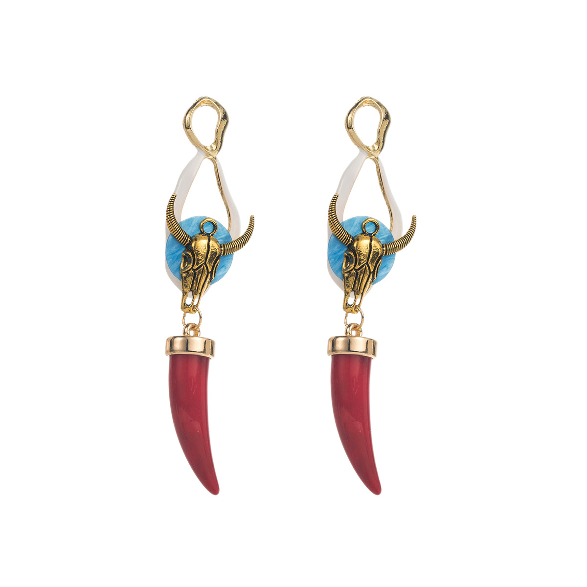 Retro Design Western Cowboy Style Earrings For Women