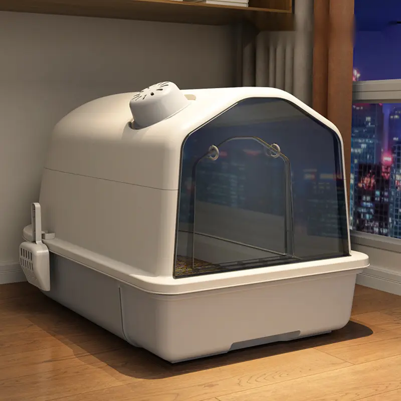 Fully Enclosed Odor Proof Litter Box