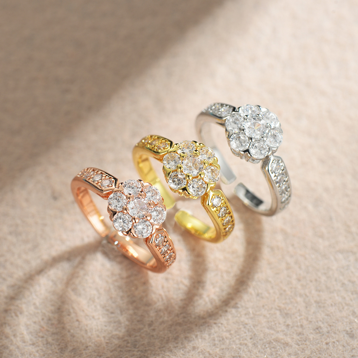 European And American-style Versatile Womens Rings