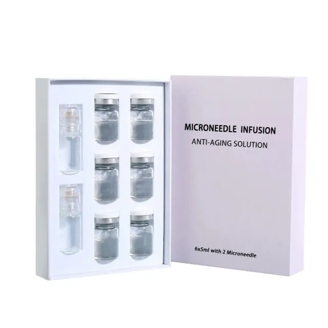 Moisturizing And Firming Micro Needle Essence Bare Bottle Cover Boxes 2And6 - Shop at LoveMi