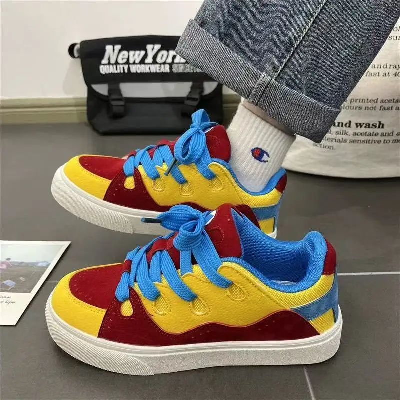 Platform Sneakers Thick Sole Lightweight Comfortable Breathable
