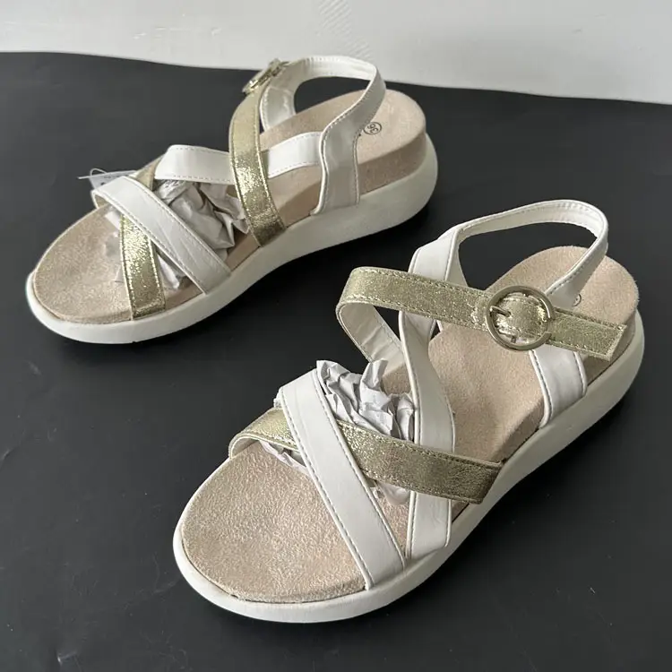 Summer New Round-toe Sandles Daily Wear Fashion All-matching Casual
