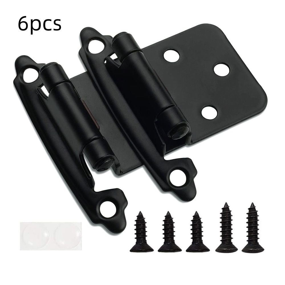 Black x6pcs with screws