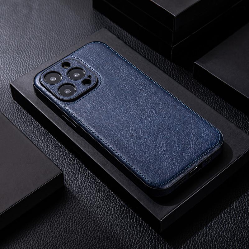 Drop Proof Leather Texture Phone Case