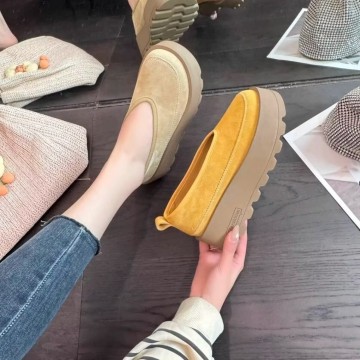 Retro Ugly-cute Chunky-soled Birkens For Women