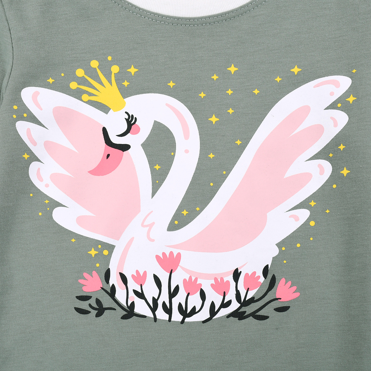 Boys And Girls Long Sleeve Trousers Homewear Children's Pajama Set - Image 1