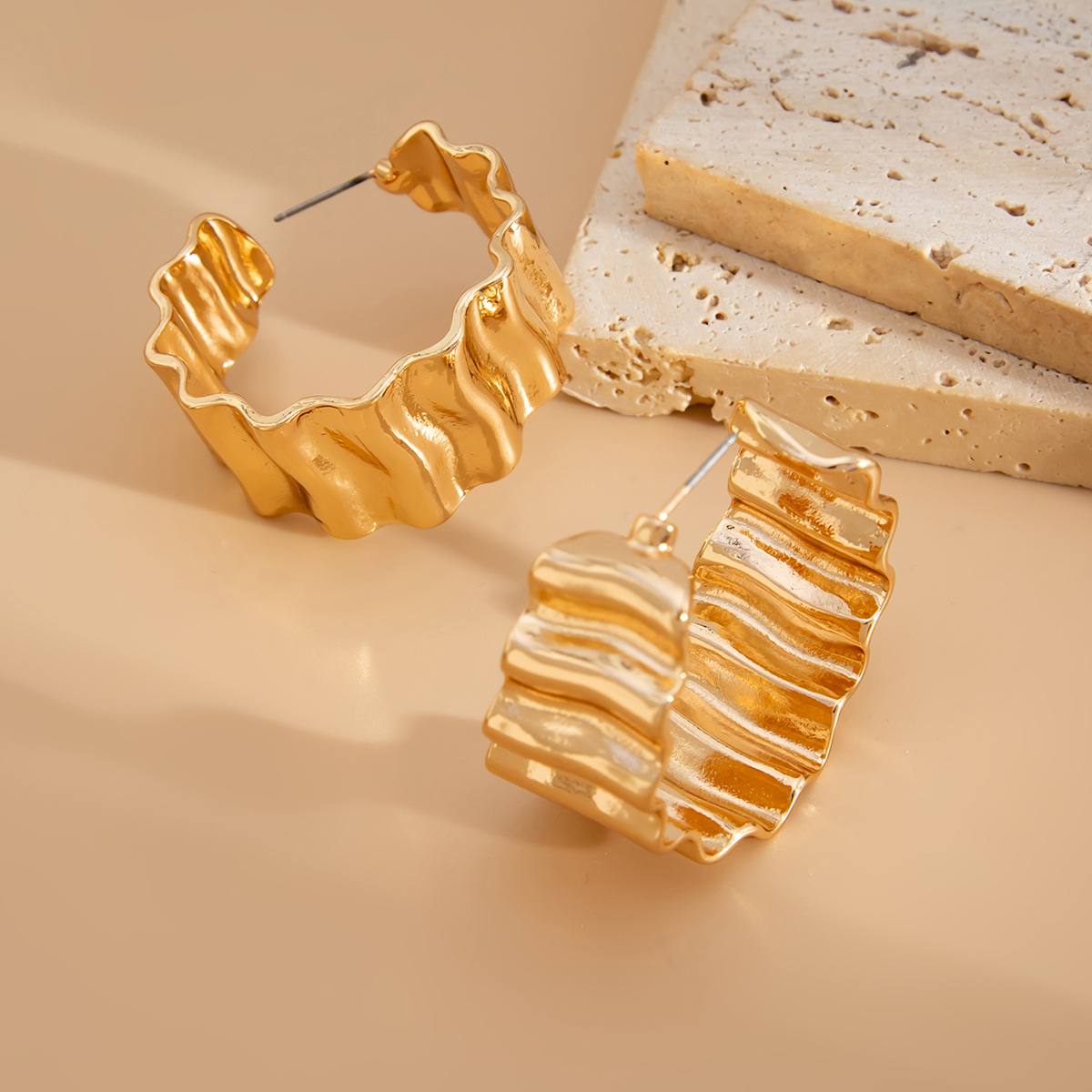 Flower Design Earrings