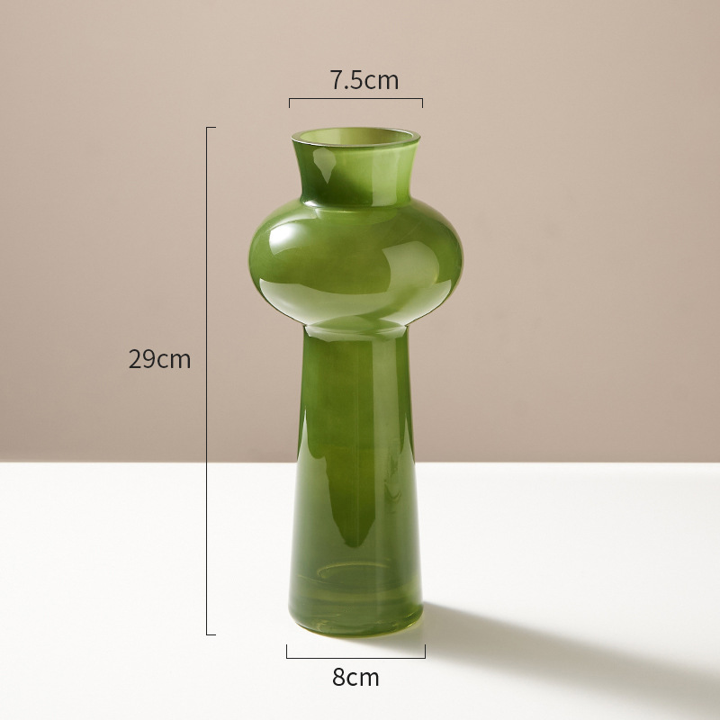 Glass Vase, Willow Leaf, picture 8 of 8