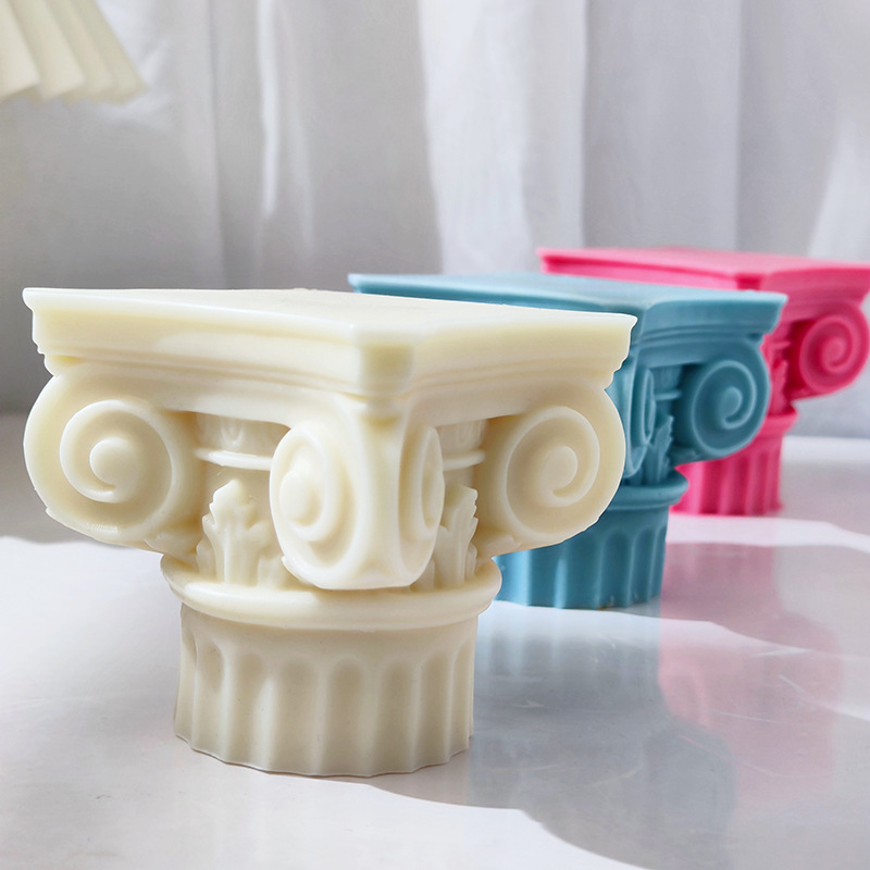 Roman Pillar Candle Silicone Mold - Image 11