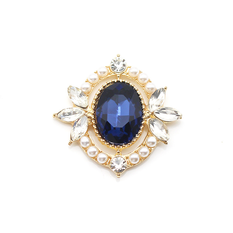 Glass Openwork Rhinestone Jewelry For Headwear And Bag Accessories