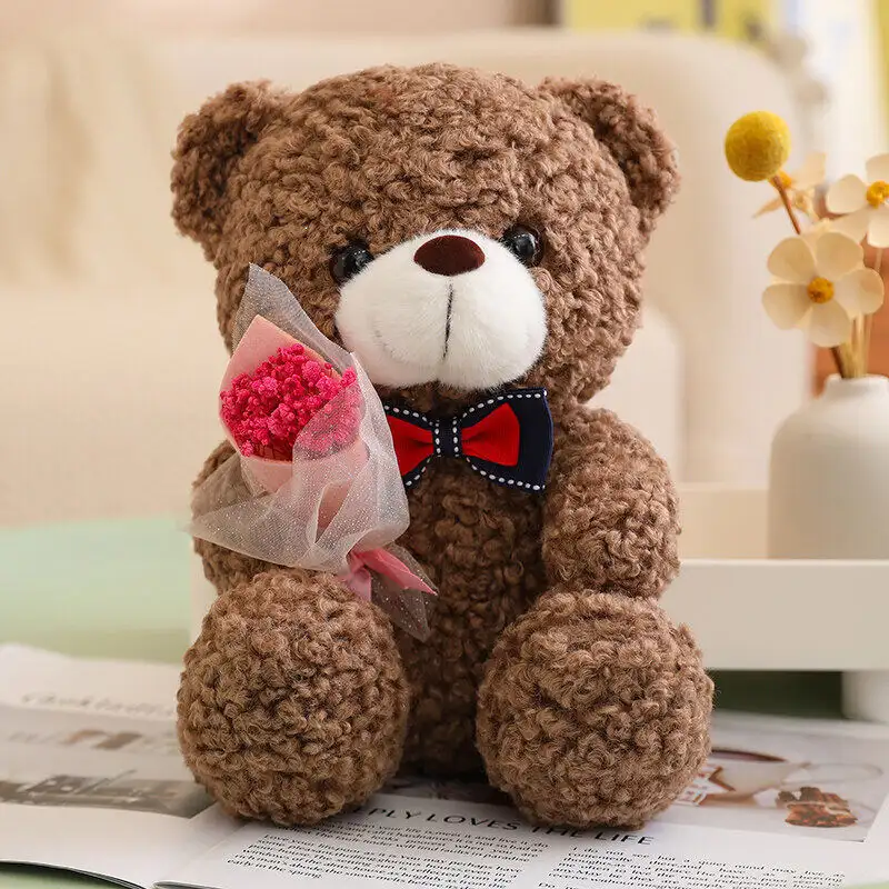 Rose Bear Doll Girls Valentine's Day Gift