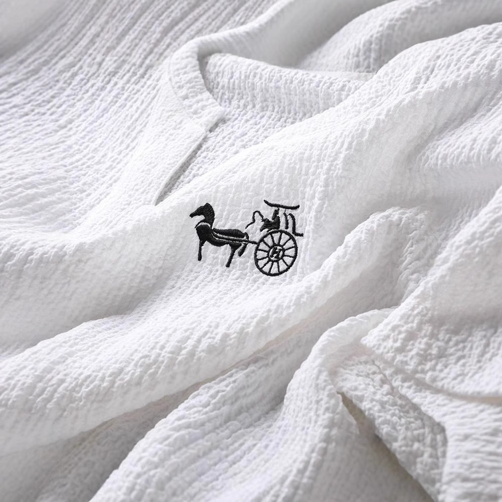 Men's Slim Fit Casual Ice Silk Set