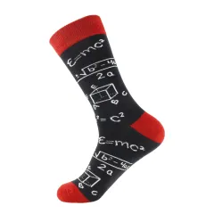 Fashion Color Wine Glass Drink Cotton Mid-calf Length Socks - 5 Colors - View 1