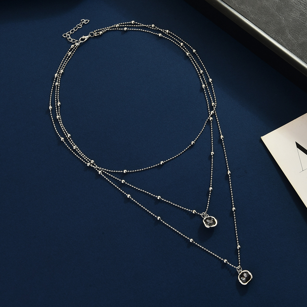 Chain And Pearl Patchwork Necklace, picture 11 of 11