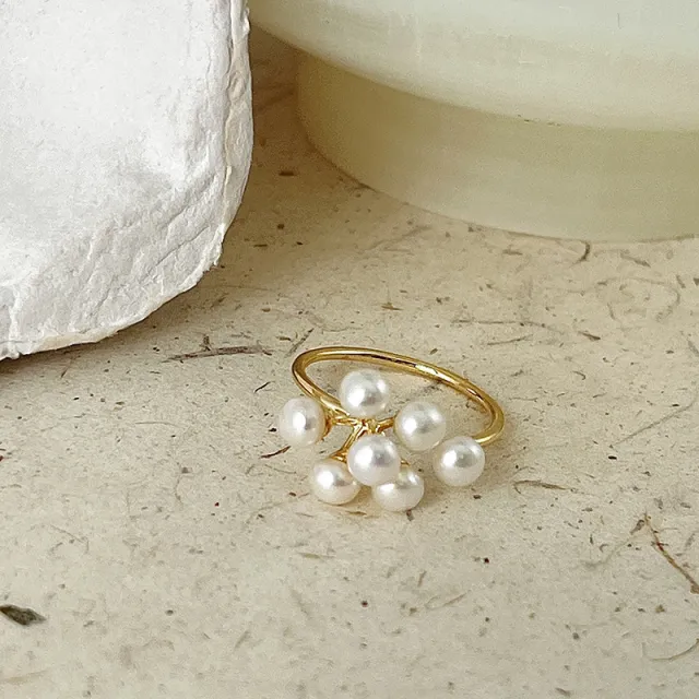 Niche Design Butterfly Ring Female All matching Graceful Affordable Luxury Style Flower Cluster - Shop at LoveMi