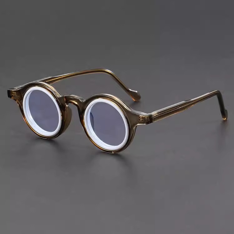 Niche Handmade Eyeglass Frames For Men With Photochromic Prescription Lenses
