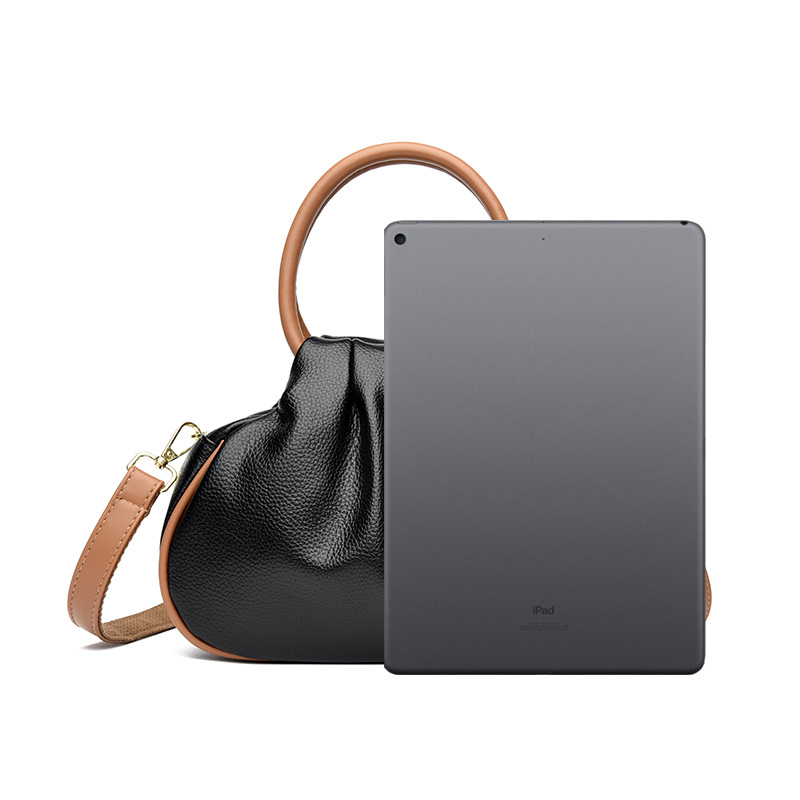 Large-capacity Pleated Crossbody Shoulder Bag For Women