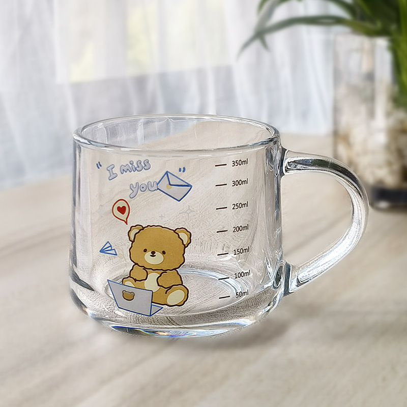 Stylish Minimalist And Uniquely Designed Glass Water Cup