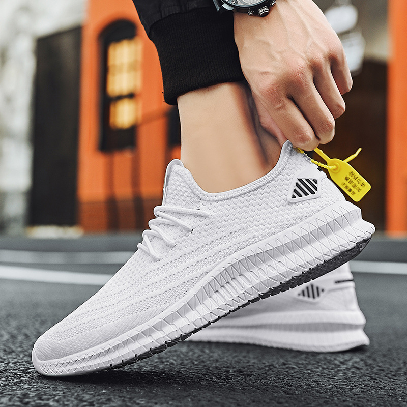 Title 18, Flying Woven Mesh Sports Casual Running Shoes M...