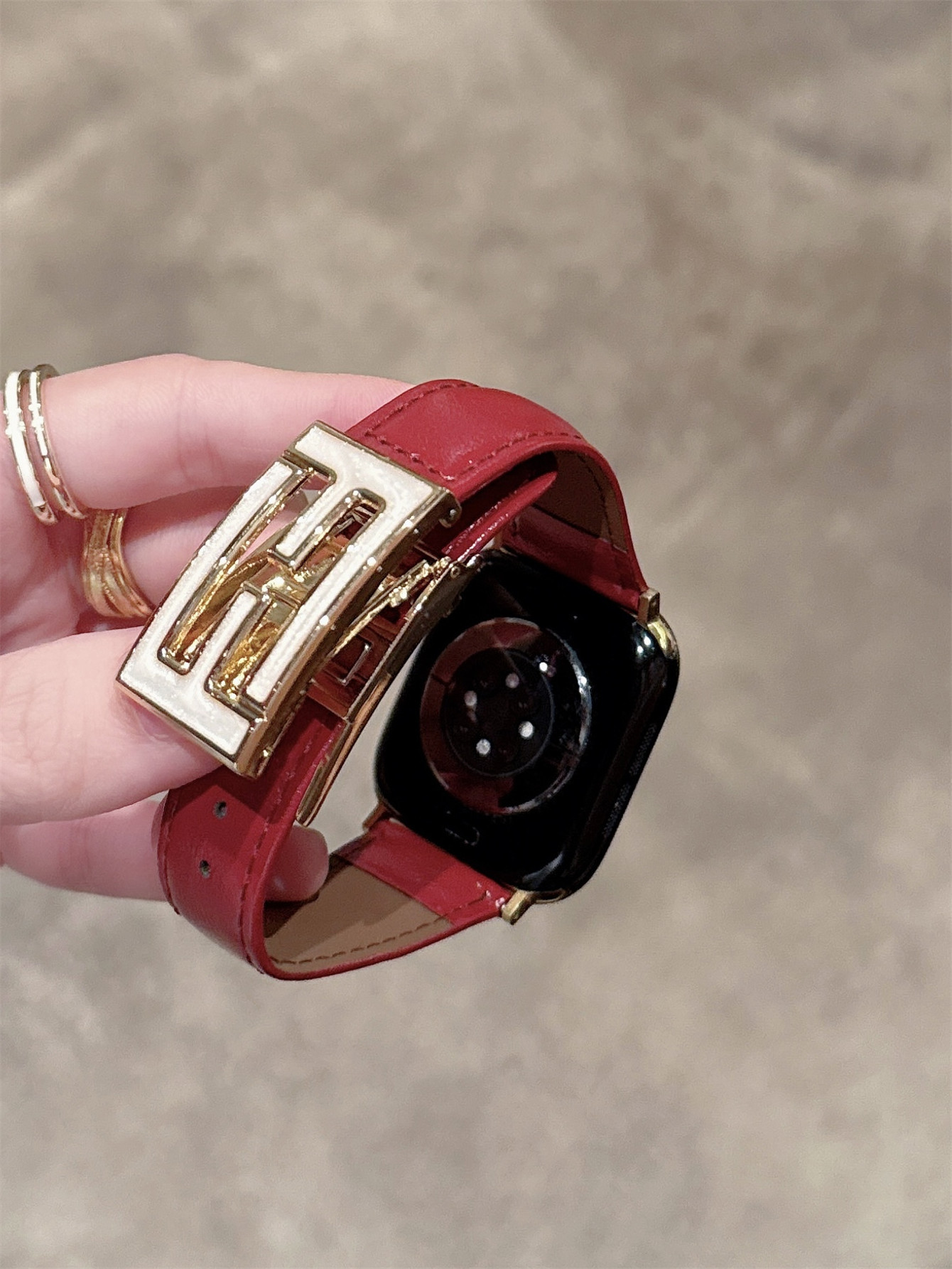 New Double-F Magnetic Clasp For Watch Straps