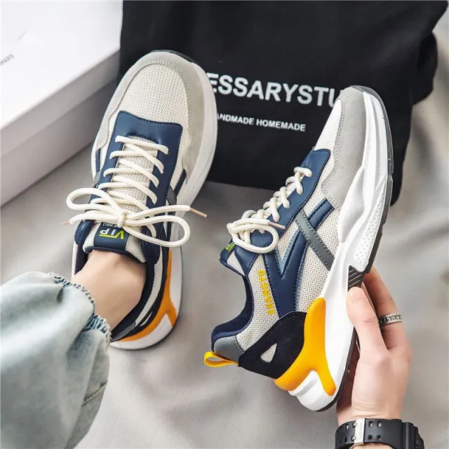 Low top Breathable Running Sneaker Yellow - Shop at LoveMi