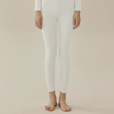 Girls Solid Color High-elastic Leggings With Big Ears