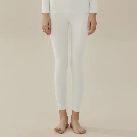 Girls Solid Color High-elastic Leggings with Big Ears