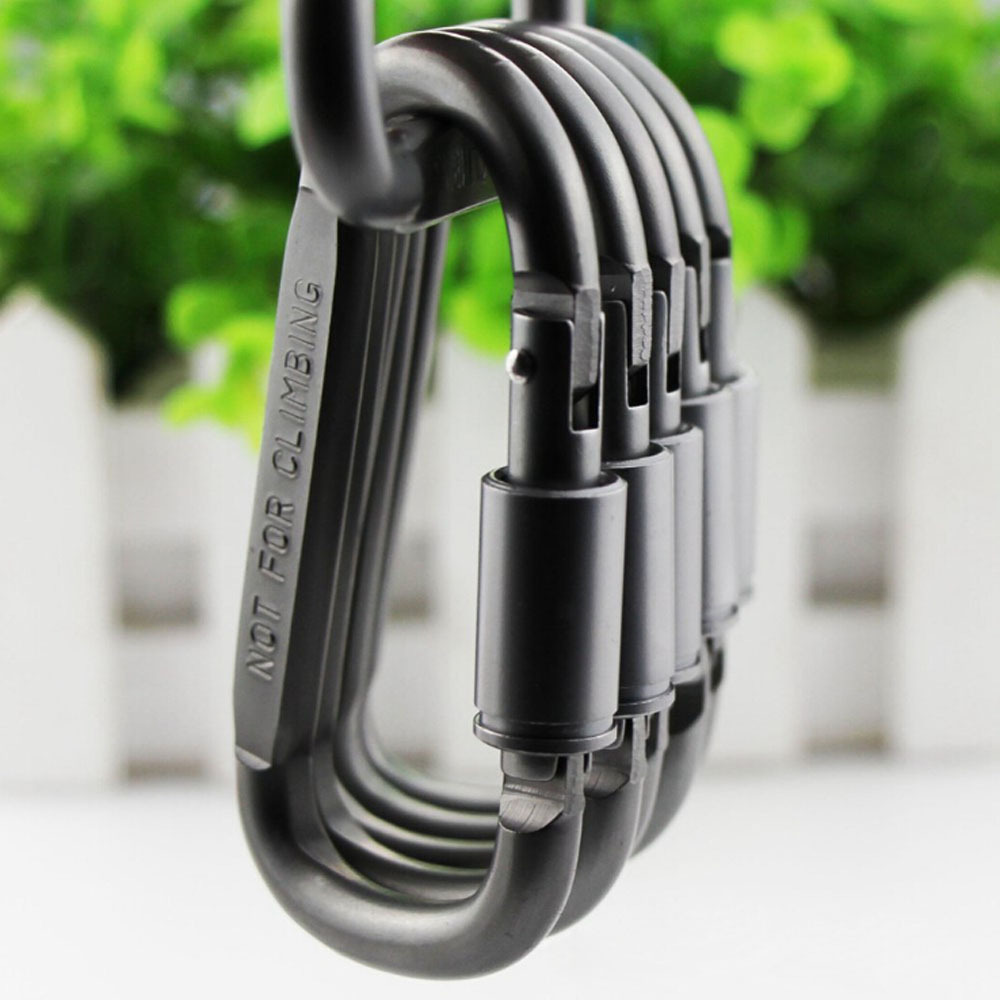 Aluminum Alloy Backpack D-ring Carabiner