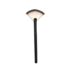 Fan Shaped Beauty Makeup Brush - Light Brown Clarinet - View 1