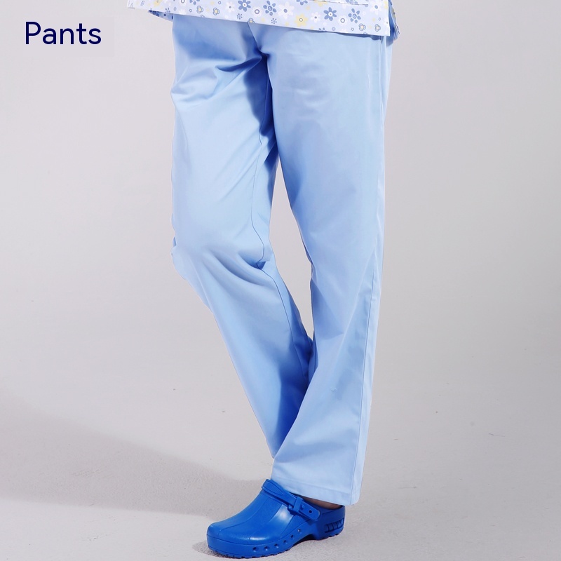 Doctor's Fully Split Printed Polyester Cotton Work Clothes