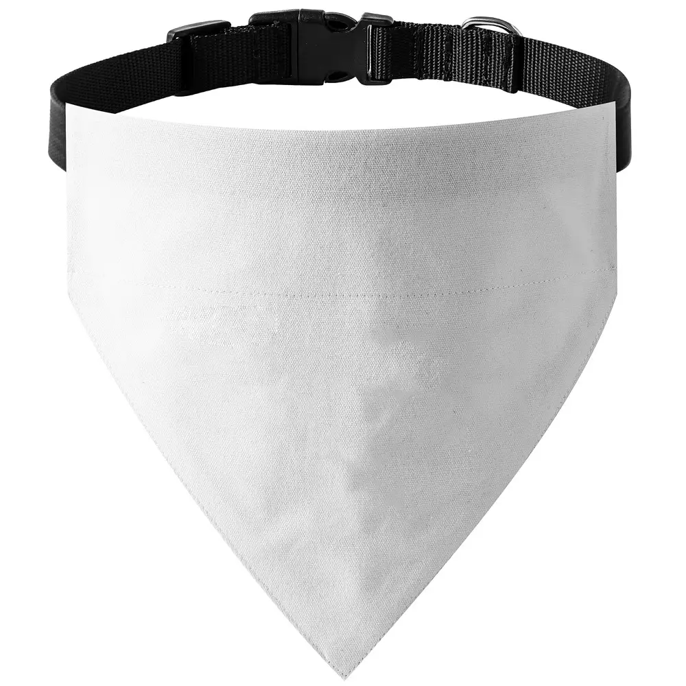 Cross-border New Cotton Saliva Towel DIY Pet Triangular Scarf Multicolor Dog Scarf