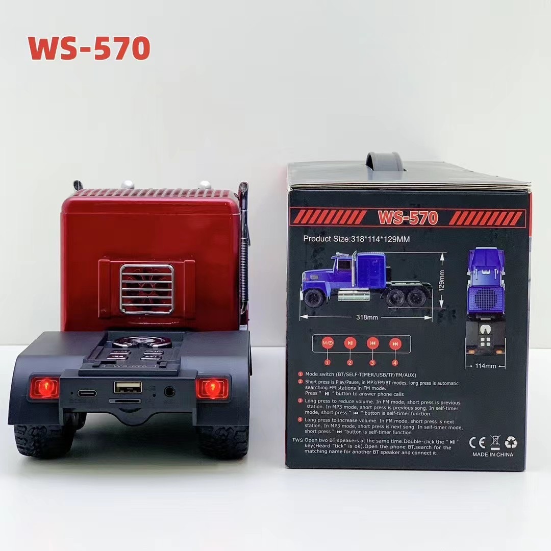 Retro-style Car Model Wireless Bluetooth Speaker - Image 2