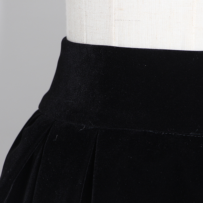 Title 7, Autumn new skirt, three dimensional pleated hig...