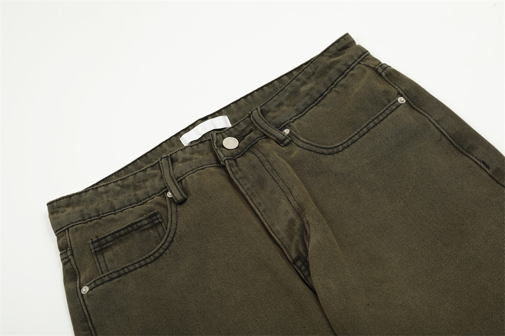 Casual Straight-leg Jeans For Men