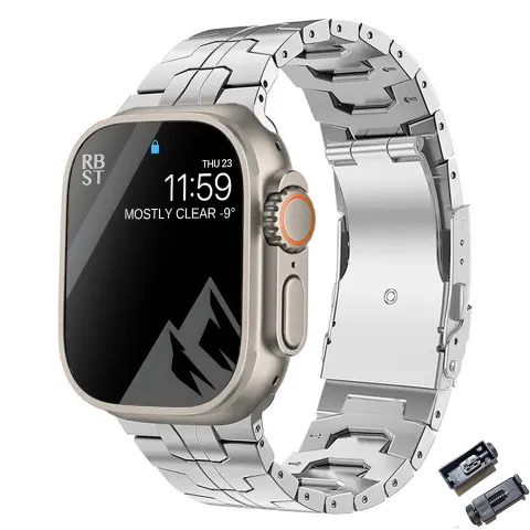 Suitable for Titanium Alloy Watch Strap Iron Man Safety
