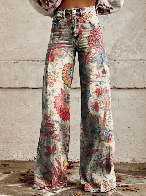 Plus Size Casual Thin Wide leg Women's Pants Yn2205 Xl - Shop at LoveMi