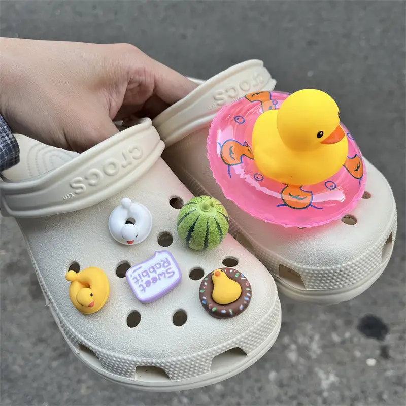 Hole Shoes Accessories Cute Cartoon Diy Removable Ornament