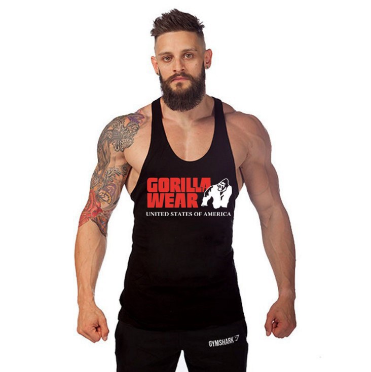 Title 3, Summer Mens Cotton Vest Fitness Muscle Sports ...