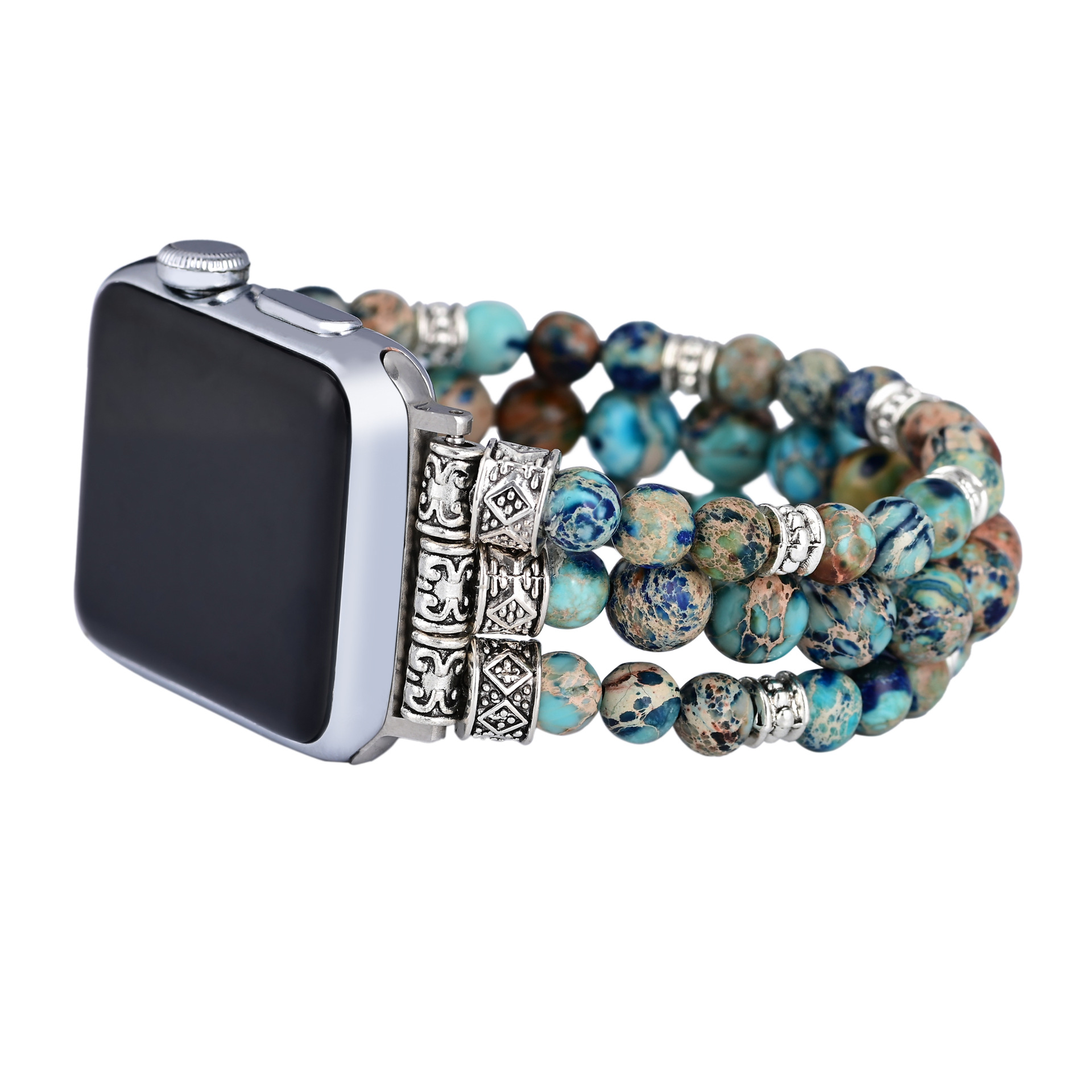 Blue Imperial Stone Watch Strap 4