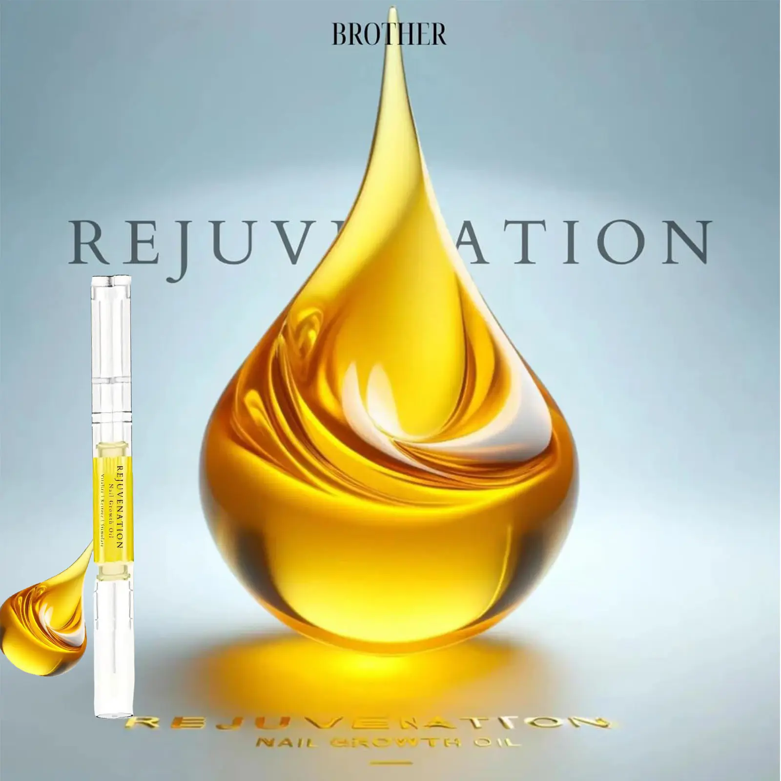 Vitality Nail Growth Oil Enhances Strength