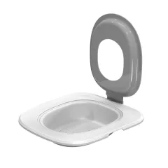 Fifth Generation Cat Toilet New Shape Trainer Toilet Cat Toilet Mat - Gray - View 1