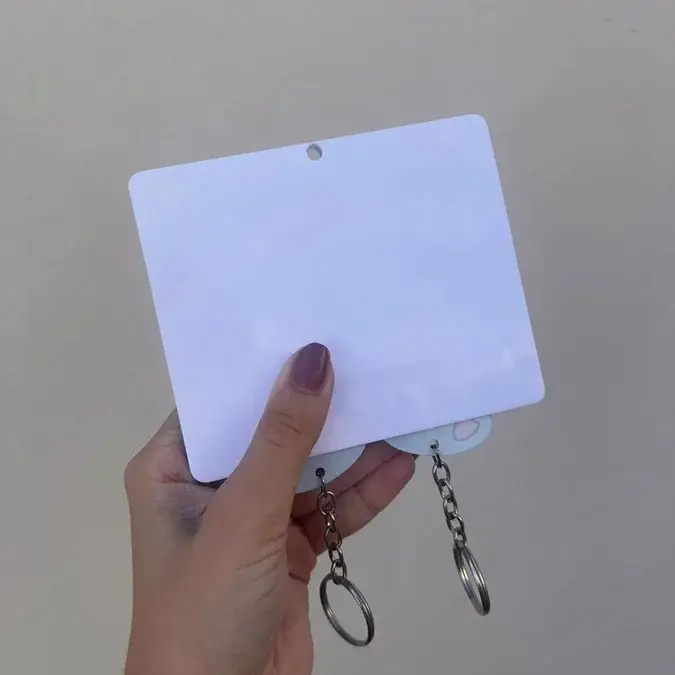 Creative Funny Couple Duck Keychain