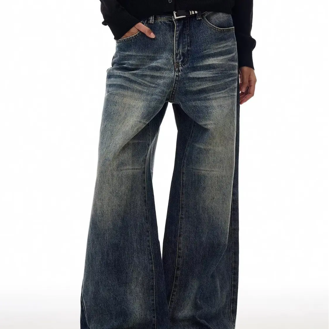 New Autumn Straight-leg Loose-fit Jeans