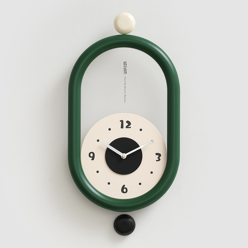 Swing-style Creative Clock Restaurant Fashionable And Elegant Decorative Clock 8
