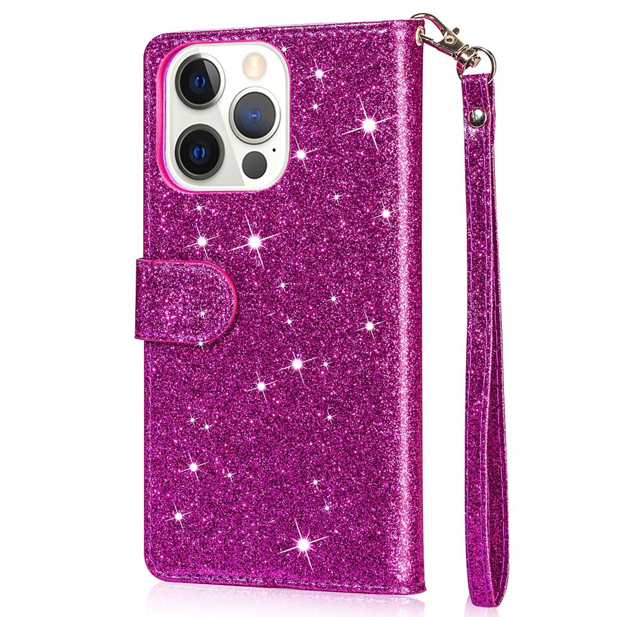 Zipper Mobile Phone Leather Case Flip Card - Image 14