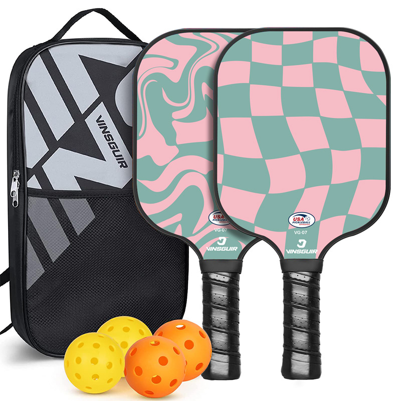 Pala de pickleball carbone — Raquette à nid d'abeille 13