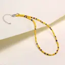 New Dopamine Candy-colored Rice-bead Necklace view 20