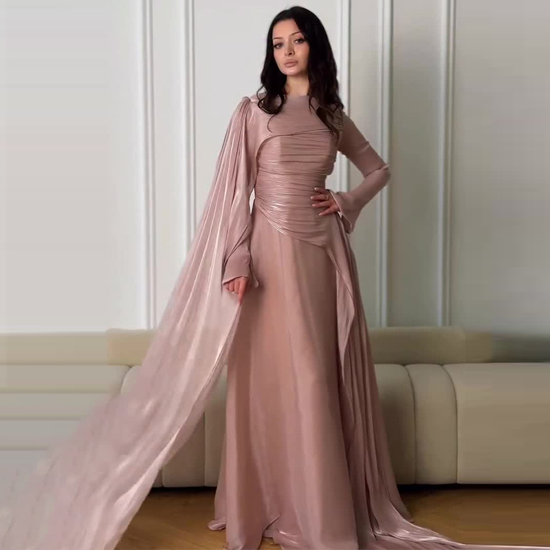 Womens Stylish Asymmetrical Elegant And Figure-flattering Dress