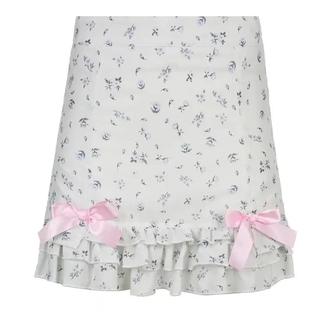 Women's Age reducing Laminated Hem Skirt Skin Color - Shop at LoveMi