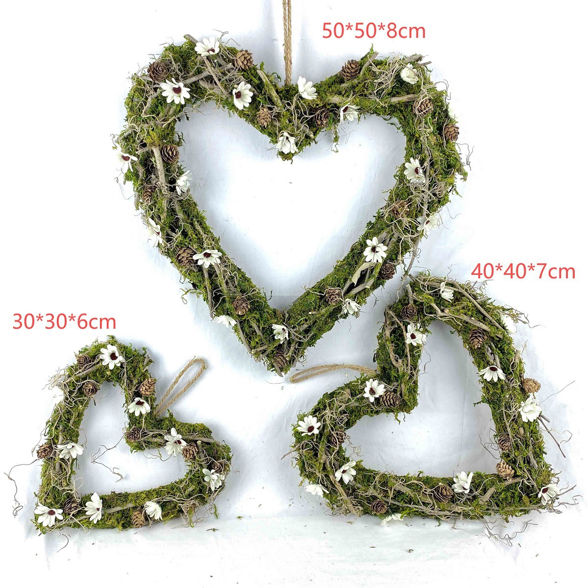 Heart-Shaped Branch Wreath, picture 5 of 6